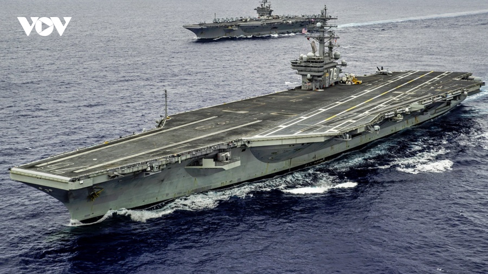 Một số thủy thủ trên tàu sân bay USS Ronald Reagan của Mỹ mắc Covid-19