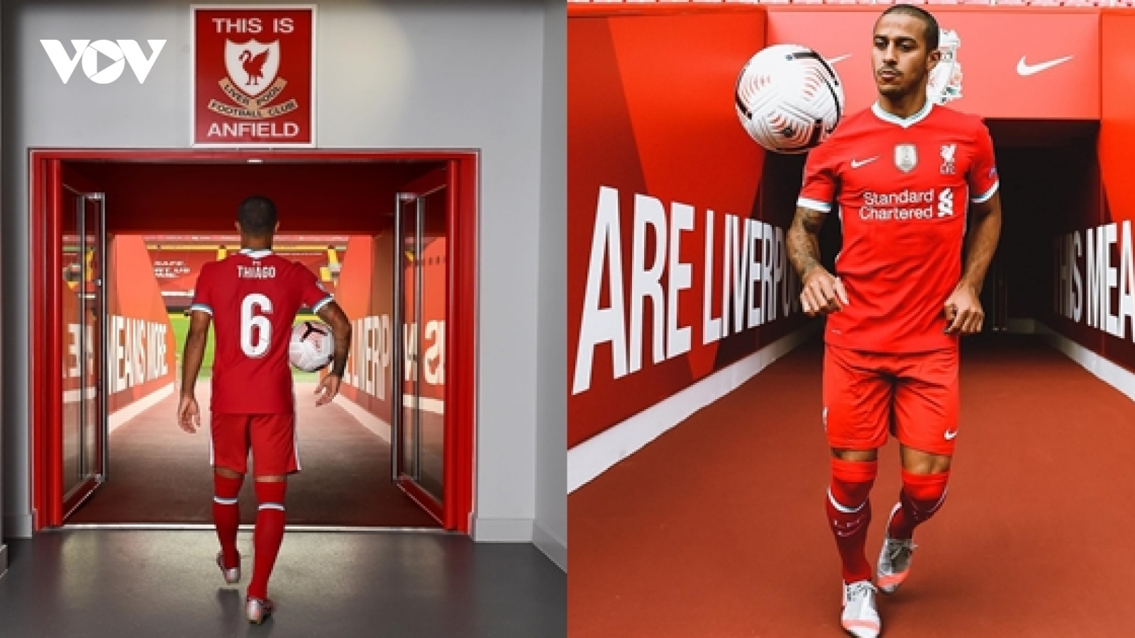 Thiago thể hiện khí chất nhà vô địch trong ngày ra mắt Liverpool