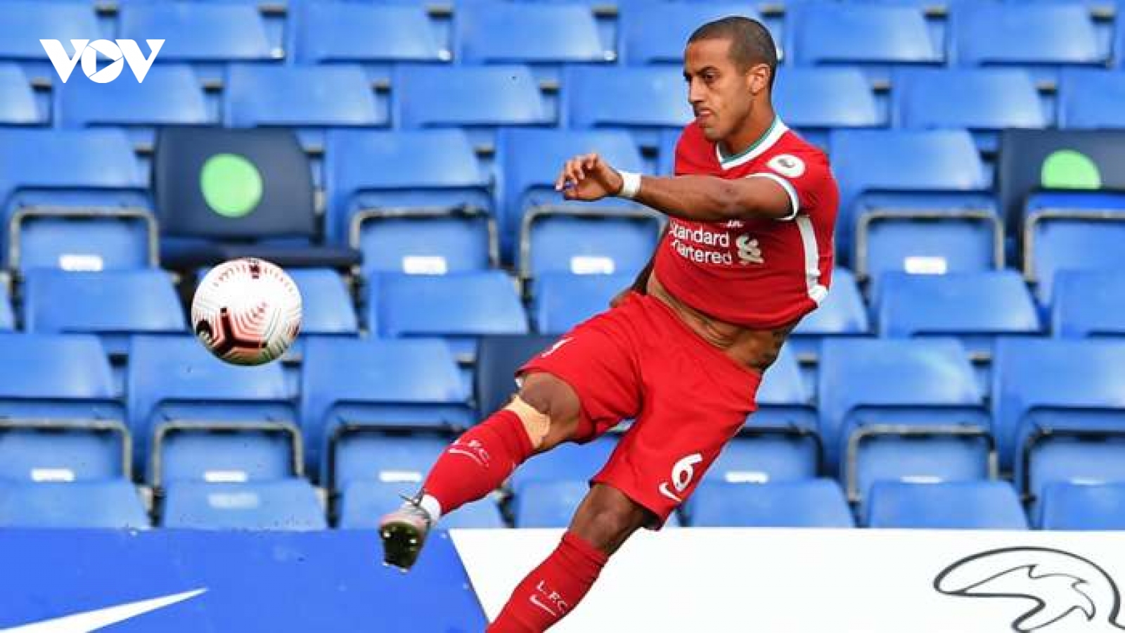 Thiago lập kỷ lục ấn tượng ở trận ra mắt Liverpool