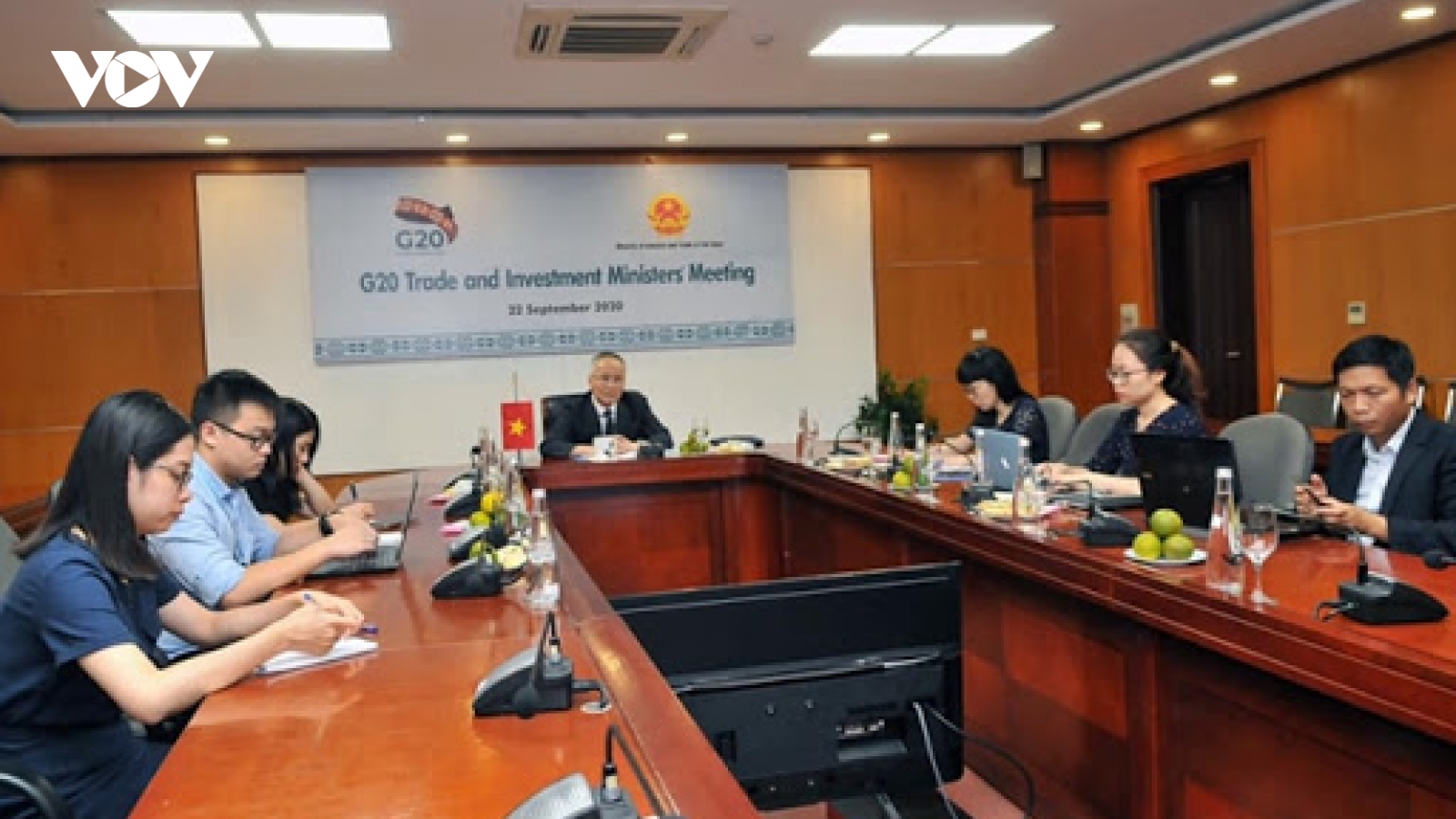 Bộ trưởng Thương mại G20 cam kết nỗ lực phục hồi kinh tế toàn cầu ảnh hưởng vì Covid-19