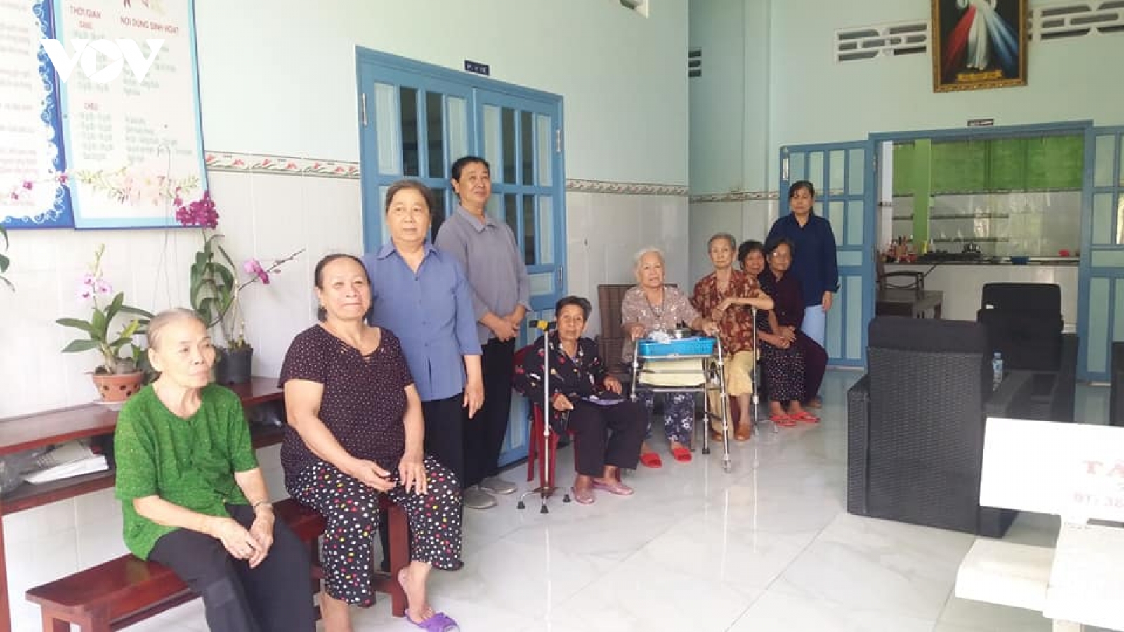 “Mái nhà chung” của những người cao tuổi đơn thân