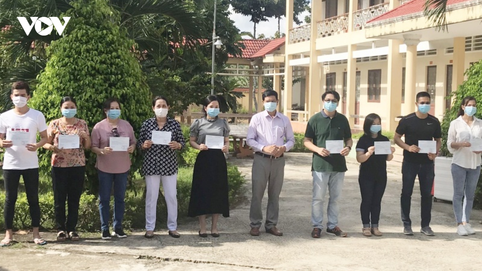 119 công dân từ nước ngoài về đã hoàn thành cách ly ở Vĩnh Long