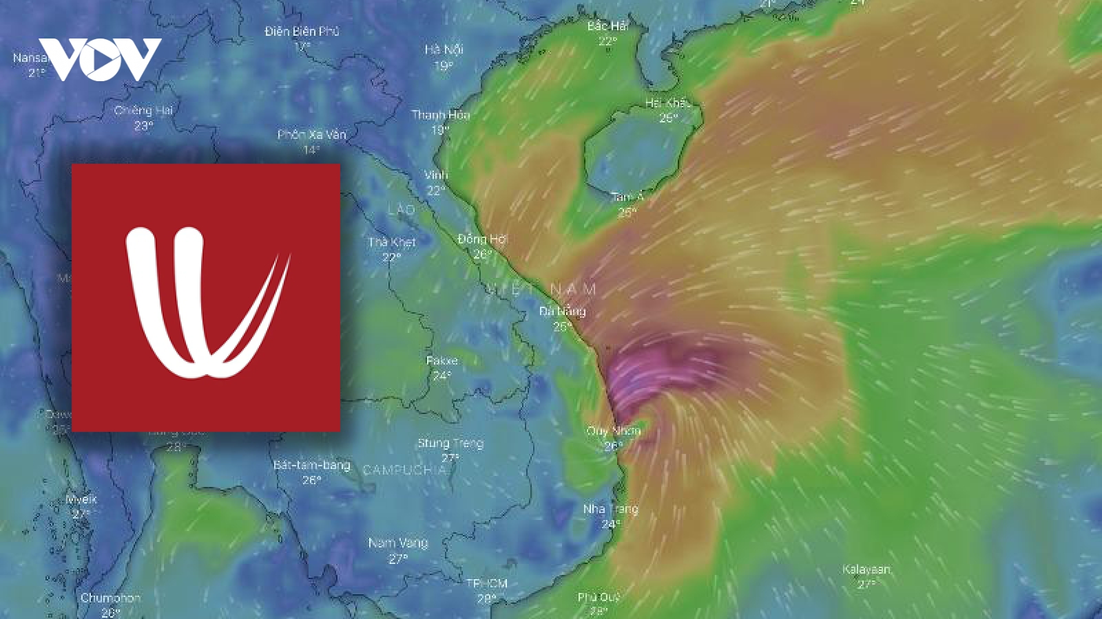 Windy: Ứng dụng xem và dự đoán hướng đi của bão chuẩn xác