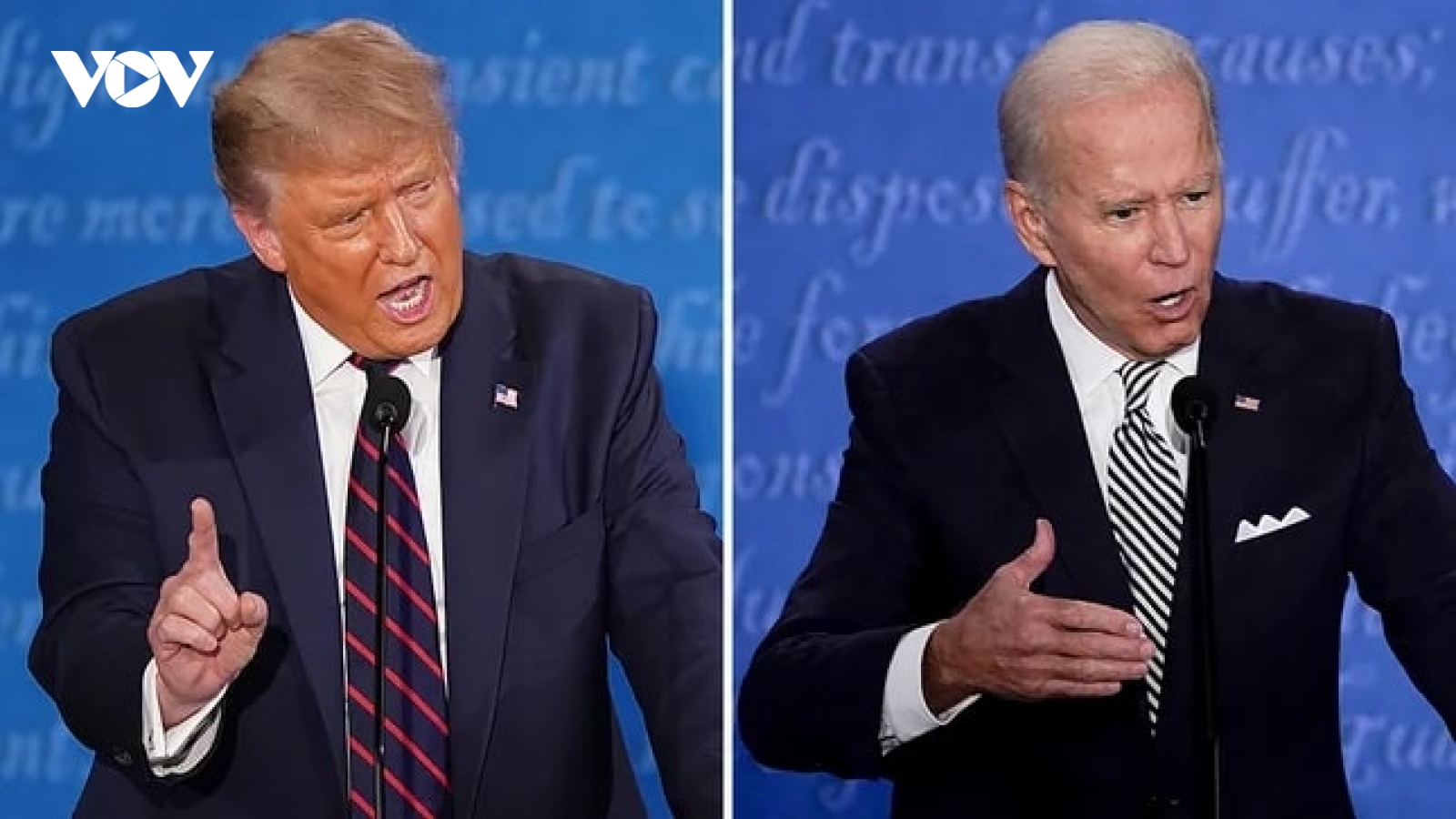 Biden dẫn trước Trump 13 điểm trên toàn quốc sau cuộc “so găng” đầu tiên
