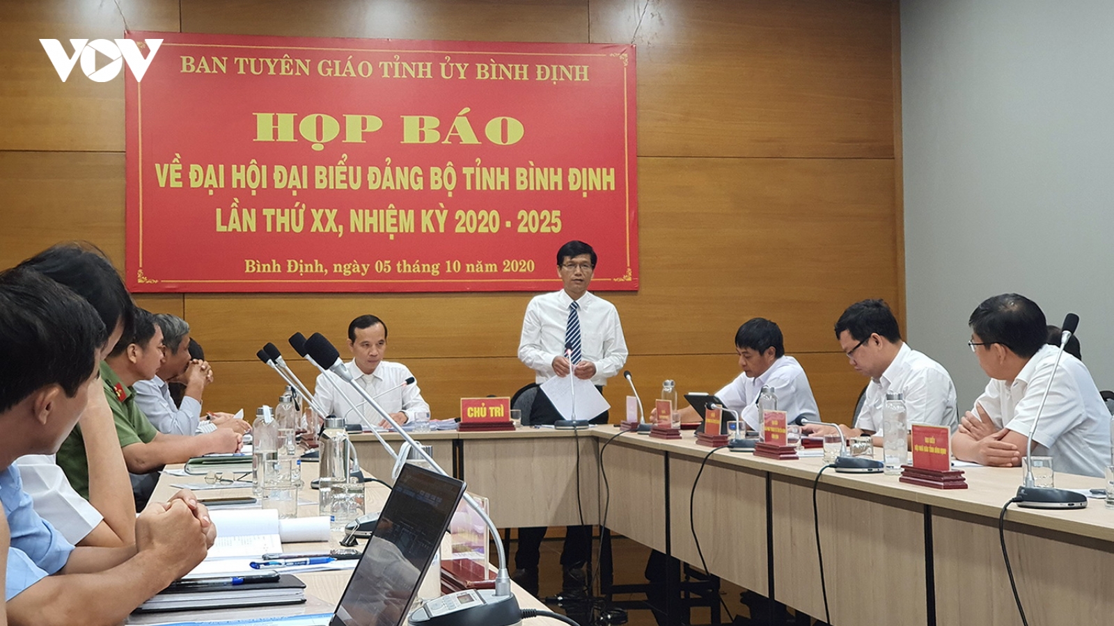 Bình Định: Chuẩn bị chu đáo Báo cáo Chính trị Đại hội Đảng bộ tỉnh lần thứ XX