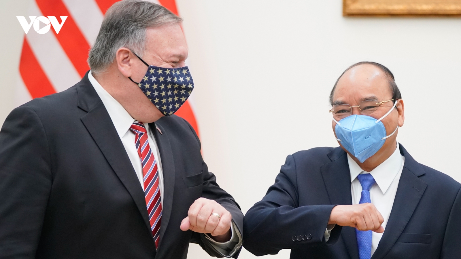 Thủ tướng Nguyễn Xuân Phúc tiếp Ngoại trưởng Hoa Kỳ Pompeo