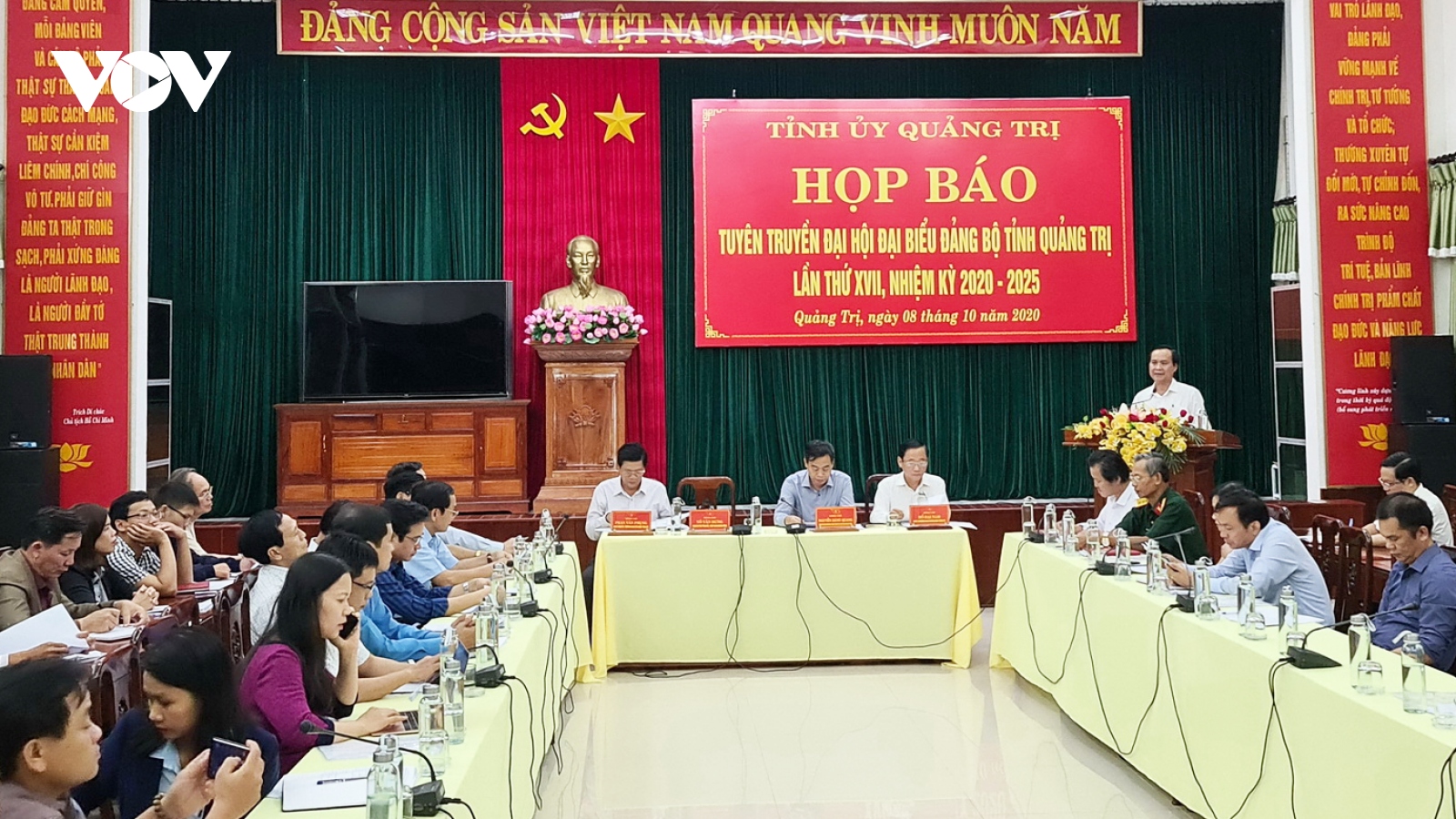 345 đại biểu dự Đại hội Đảng bộ tỉnh Quảng Trị
