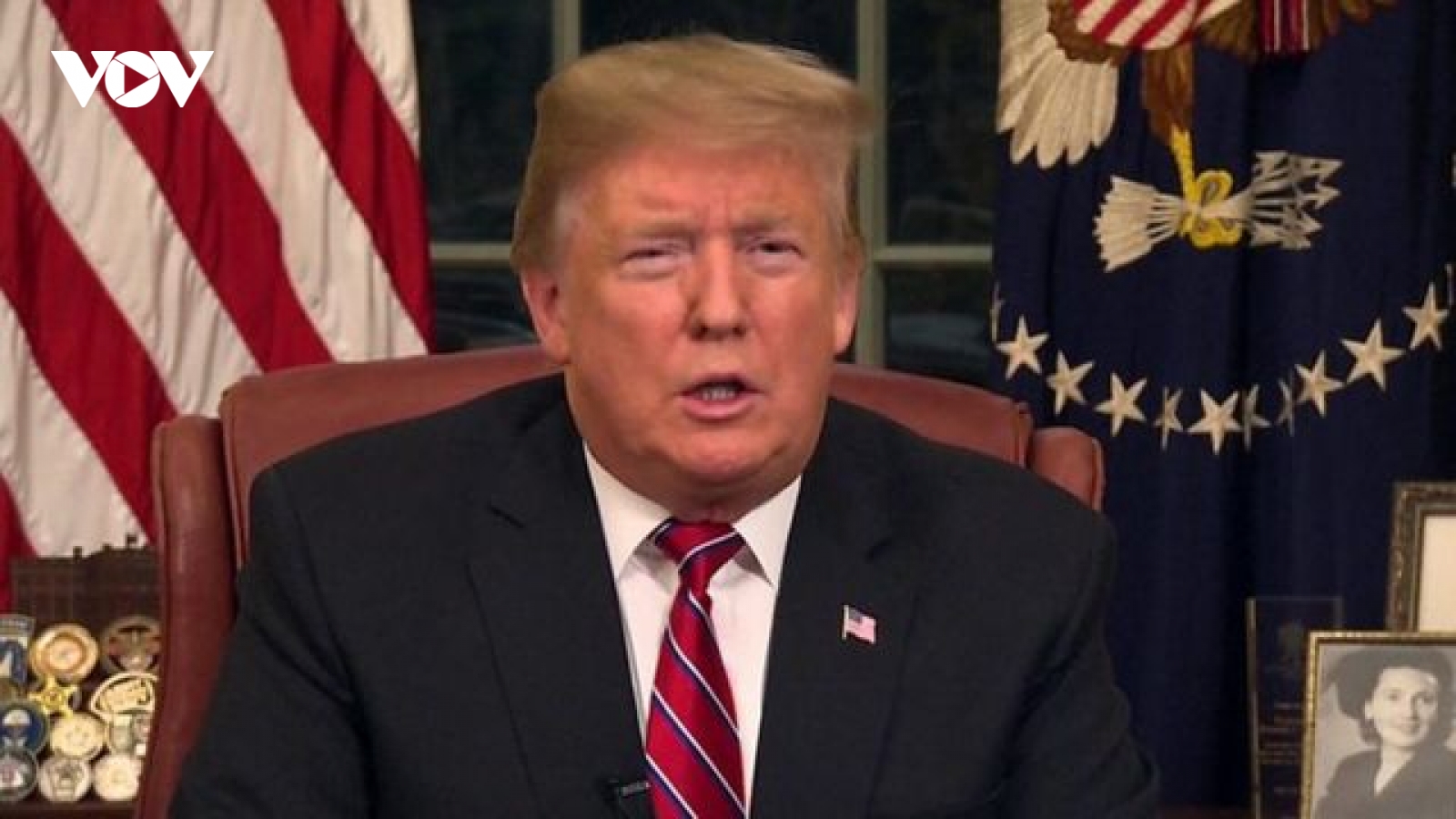 Tổng thống Donald Trump chính thức trở lại đường đua bầu cử Mỹ