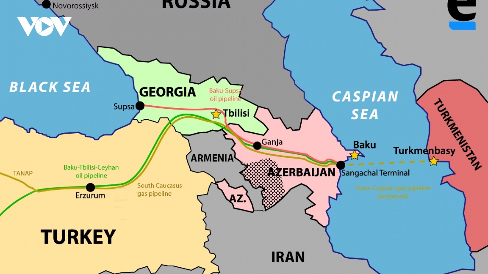 Azerbaijan - tâm điểm chiến lược dầu khí của Mỹ trong bối cảnh xung đột Ukraine