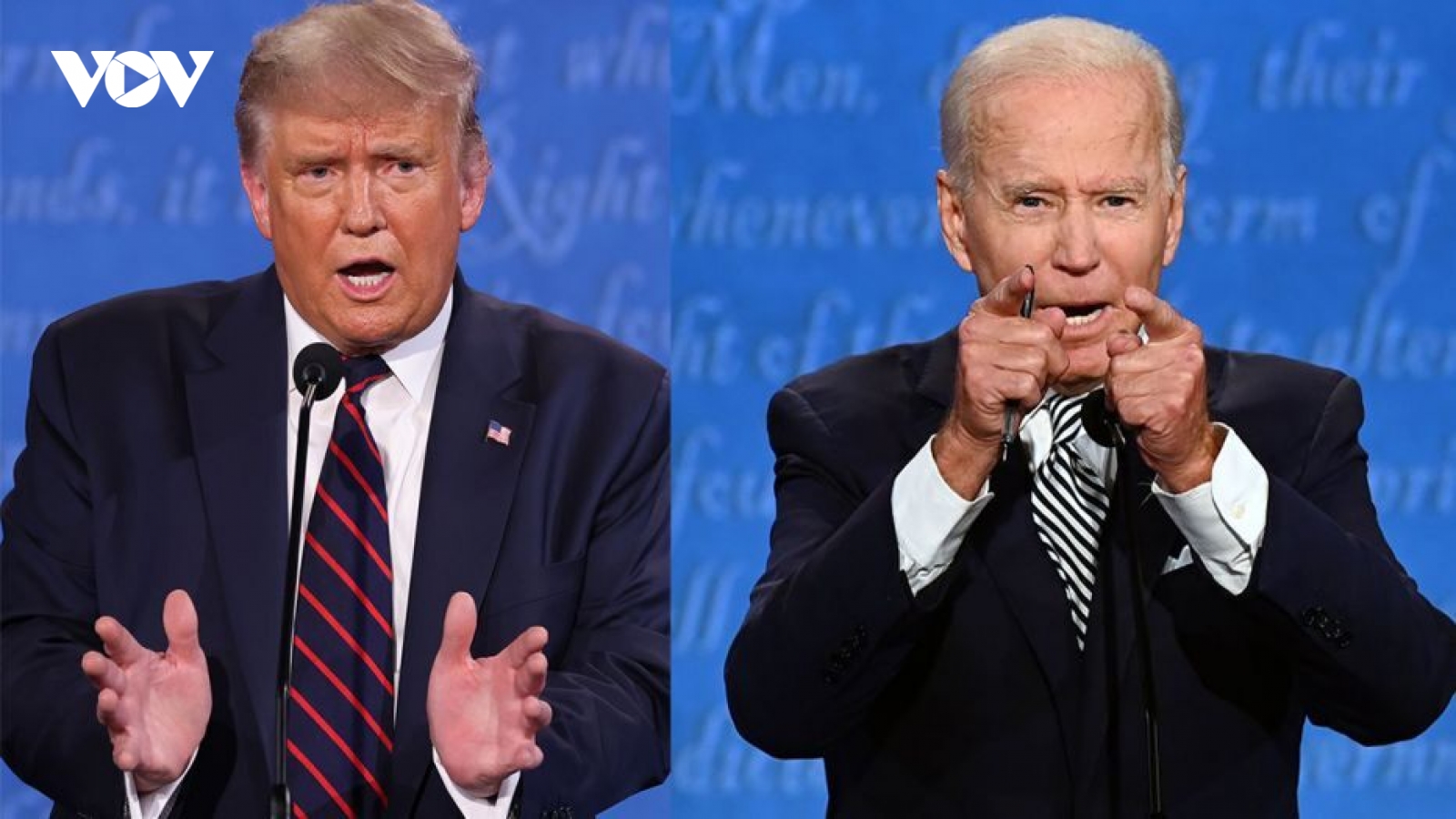 Cuộc đua gay cấn giữa Trump và Biden ở các bang chiến địa