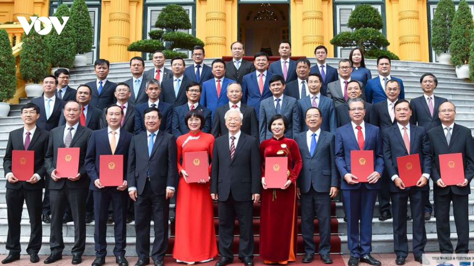 Trao quyết định bổ nhiệm Đại sứ và Tổng lãnh sự Việt Nam tại nước ngoài