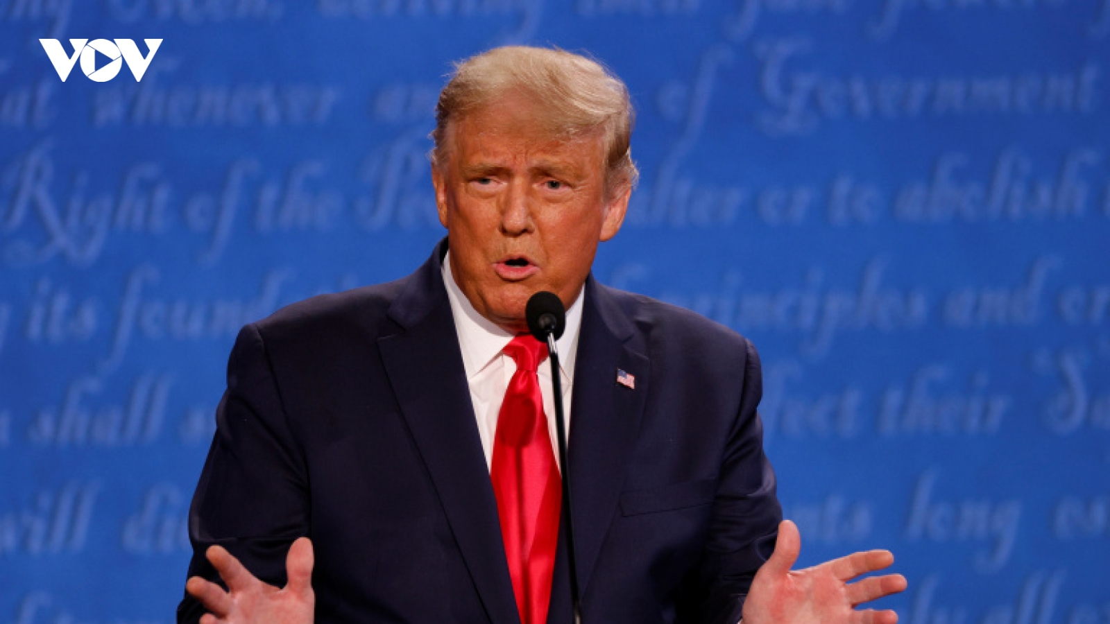 Tổng thống Trump hài lòng với buổi tranh luận của mình