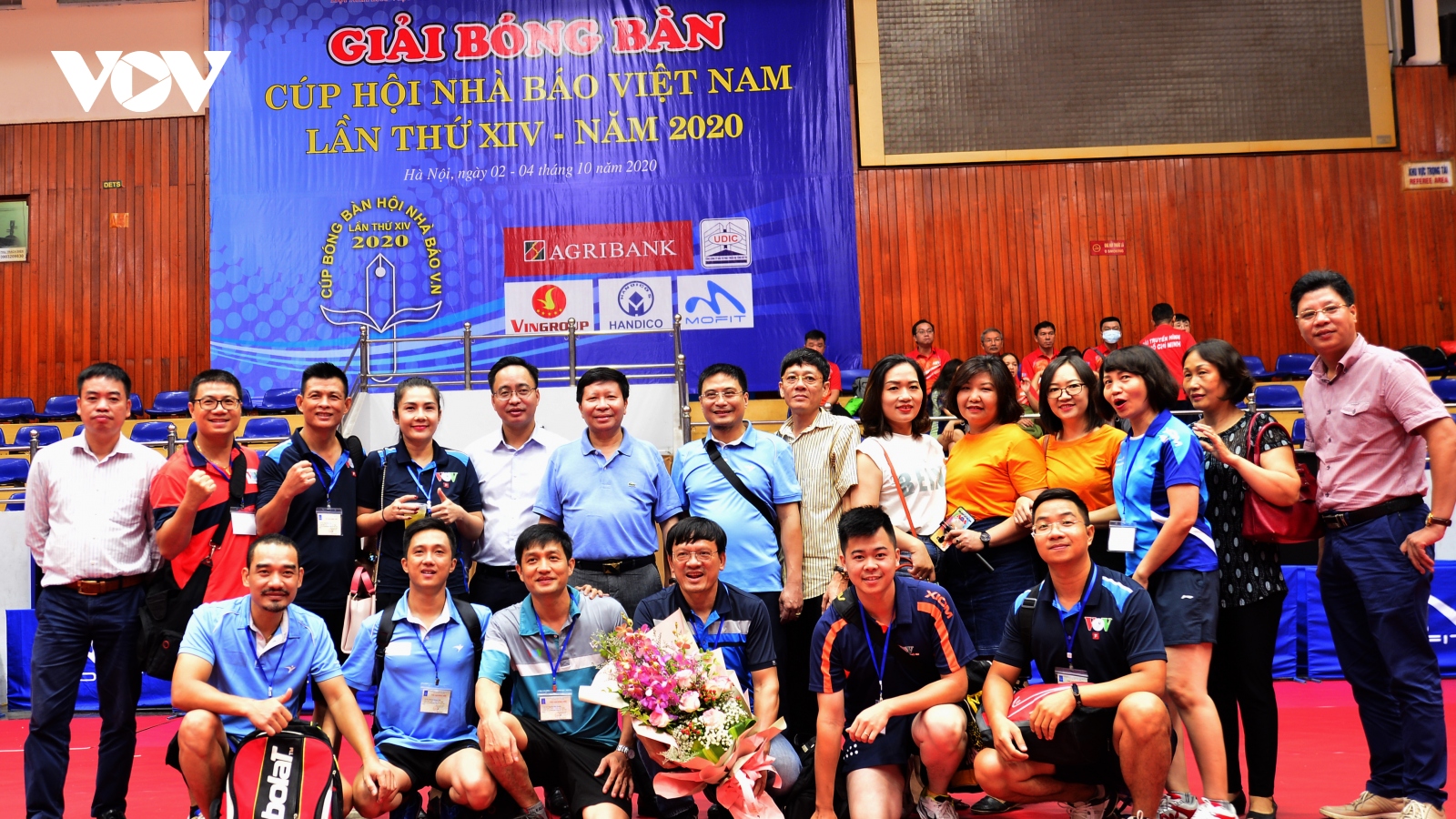 Khai mạc Giải Bóng bàn Cup Hội Nhà báo Việt Nam năm 2020