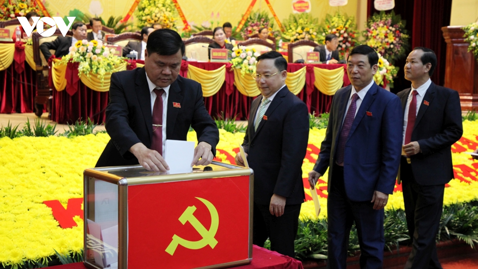 Đại hội Đảng bộ tỉnh Lai Châu bầu 47 đại biểu vào Ban Chấp hành khoá mới
