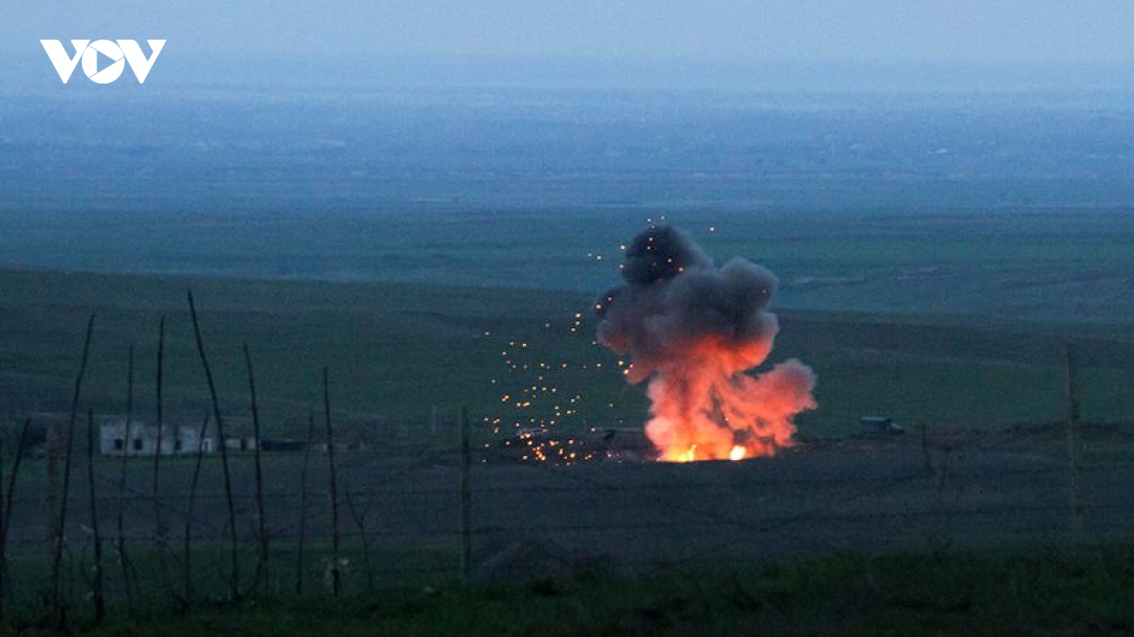 Nga, Pháp và Mỹ ra tuyên bố chung kêu gọi ngừng bắn ở Nagorno-Karabakh