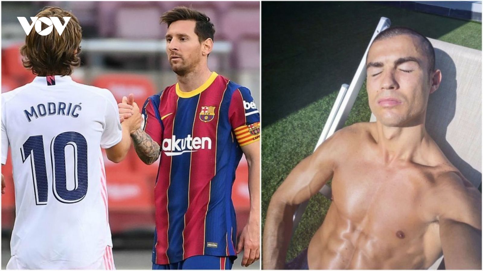 Cristiano Ronaldo đăng ảnh "tự sướng" ăn mừng Real Madrid thắng Barca