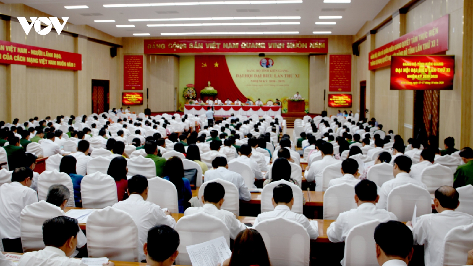 Khai mạc Đại hội đại biểu Đảng bộ tỉnh Kiên Giang lần thứ XI