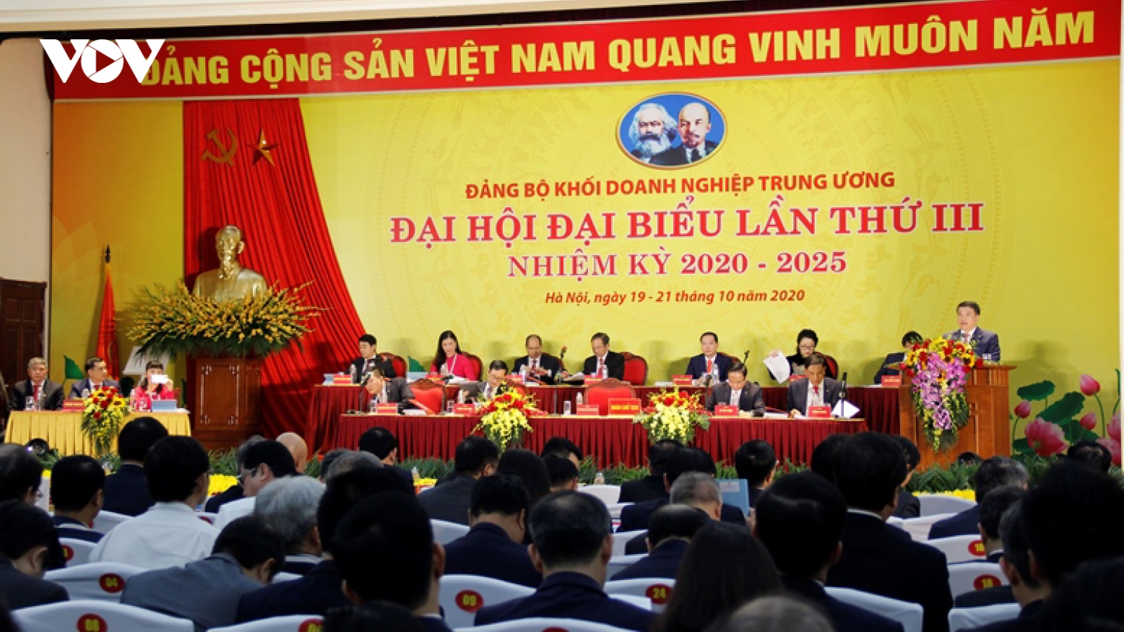 Khai mạc Đại hội Đại biểu Đảng bộ Khối Doanh nghiệp Trung ương