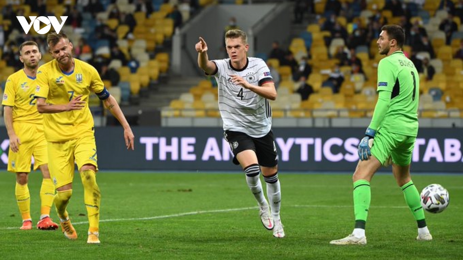 Đả bại Ukraine, Đức lần đầu thắng trận ở UEFA Nations League 2020/2021