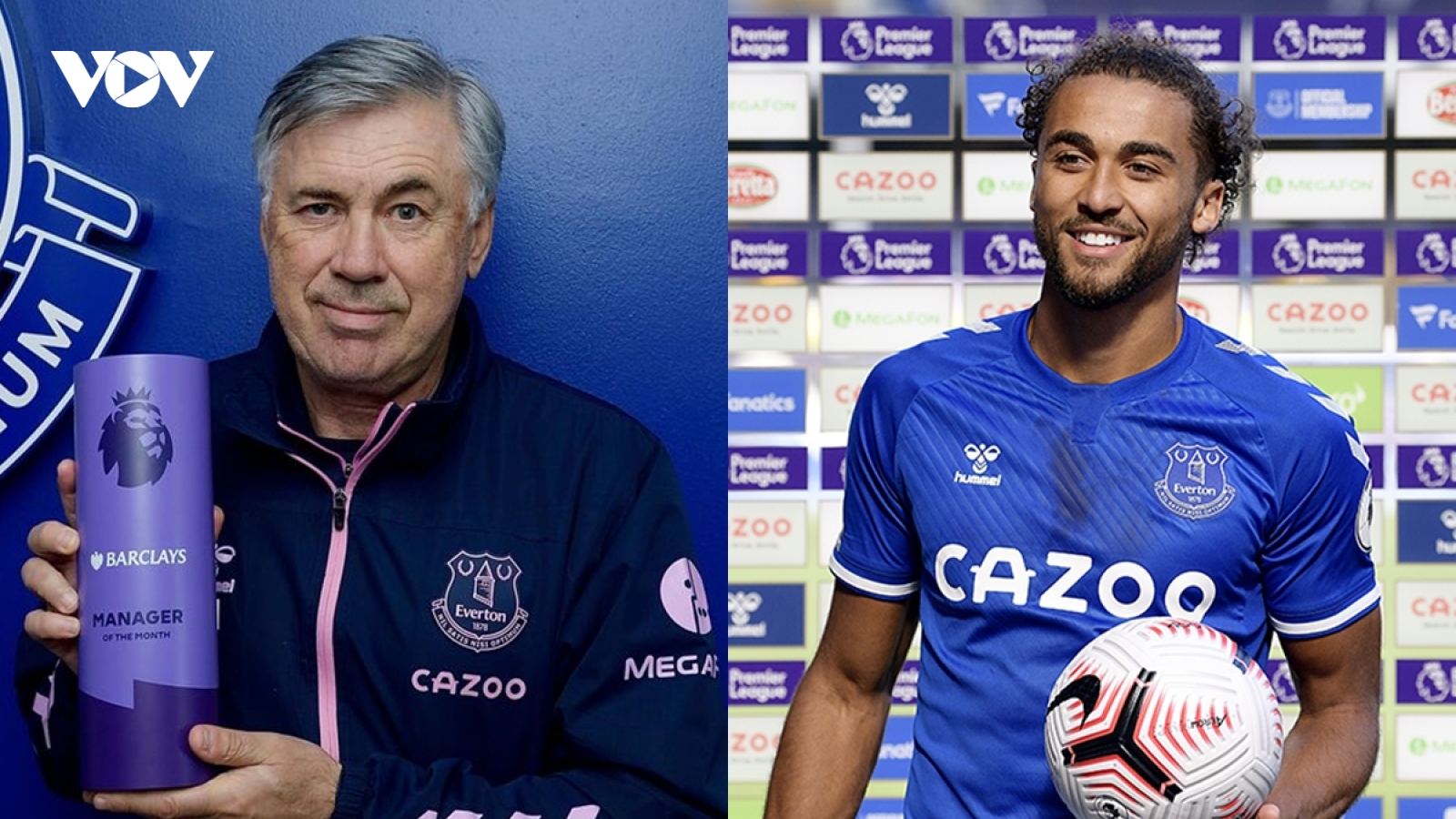 Dẫn đầu trên BXH, Everton lập cú đúp giải thưởng ở Premier League