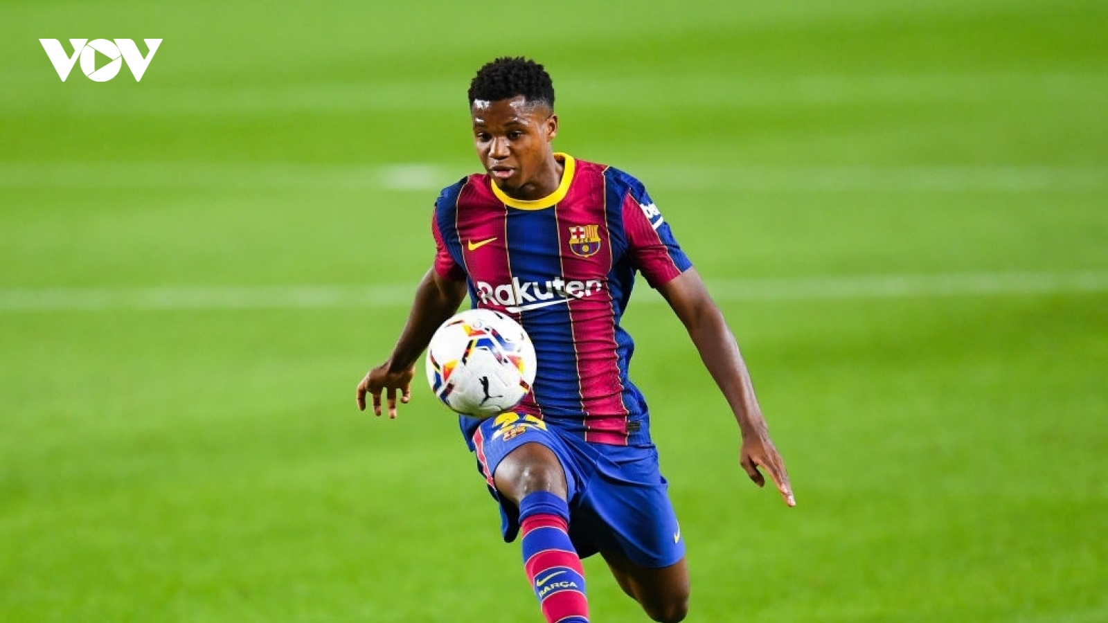 Getafe - Barca: Ansu Fati cướp sân khấu của Messi?