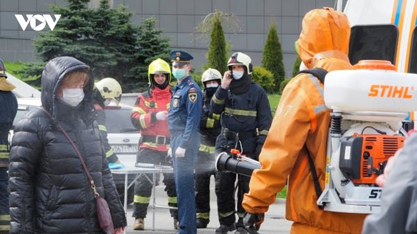 Nga: hỏa hoạn tại cơ sở điều trị cho bệnh nhân Covid-19