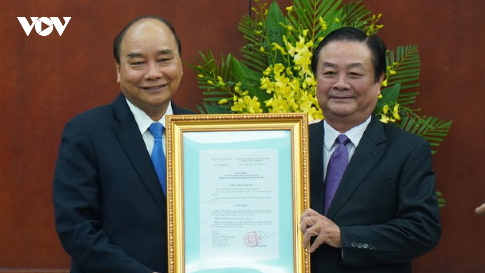 Thủ tướng trao quyết định bổ nhiệm Thứ trưởng Bộ NN&PTNT