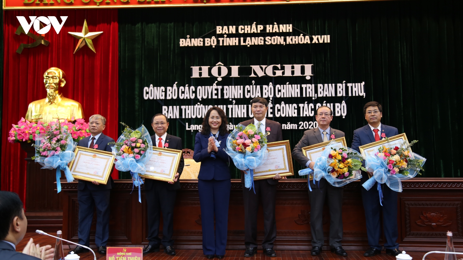 Công bố luân chuyển, bổ nhiệm cán bộ tại tỉnh Lạng Sơn