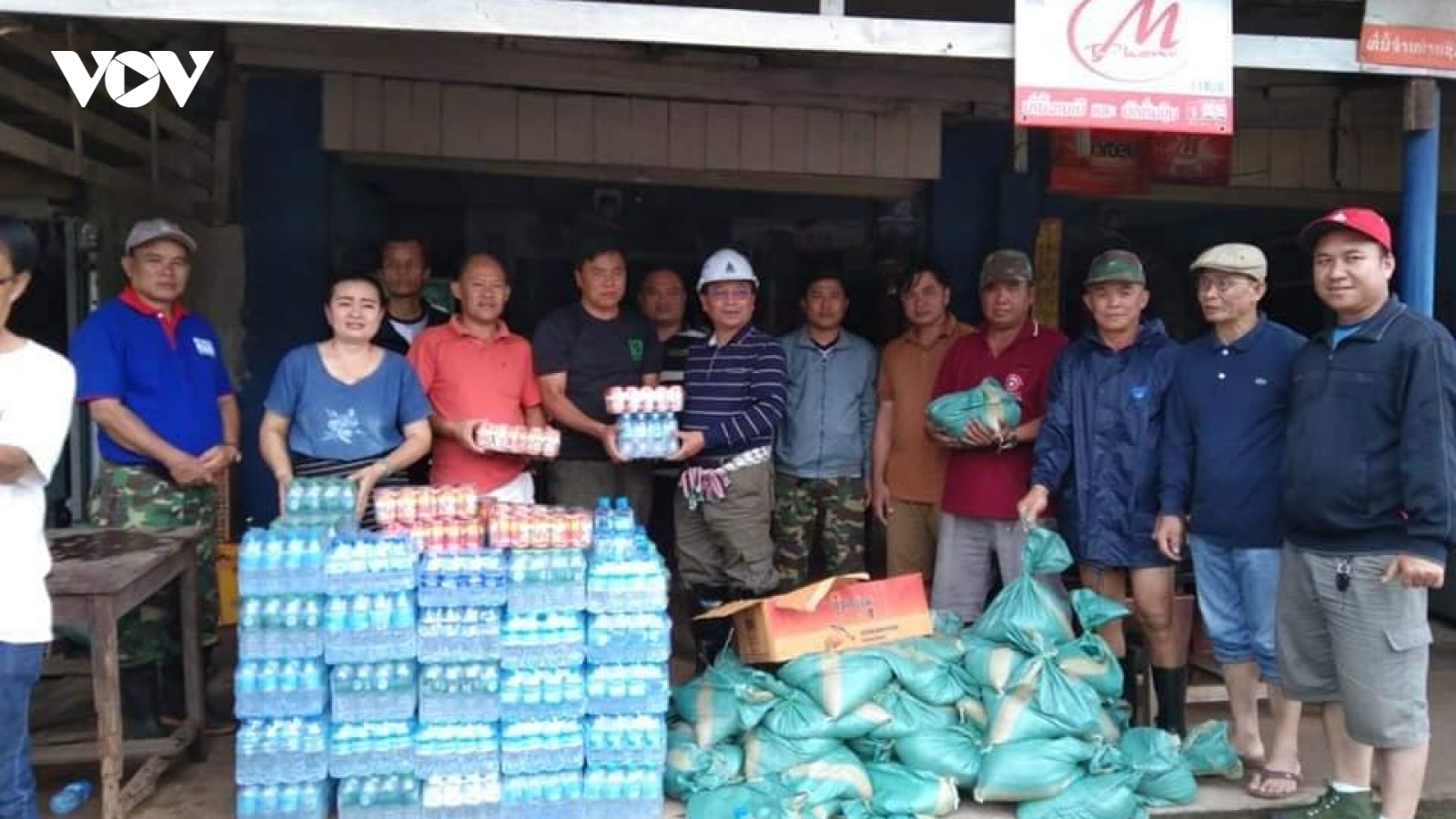 Tỉnh Savannakhet của Lào ngập lụt nặng do mưa lớn