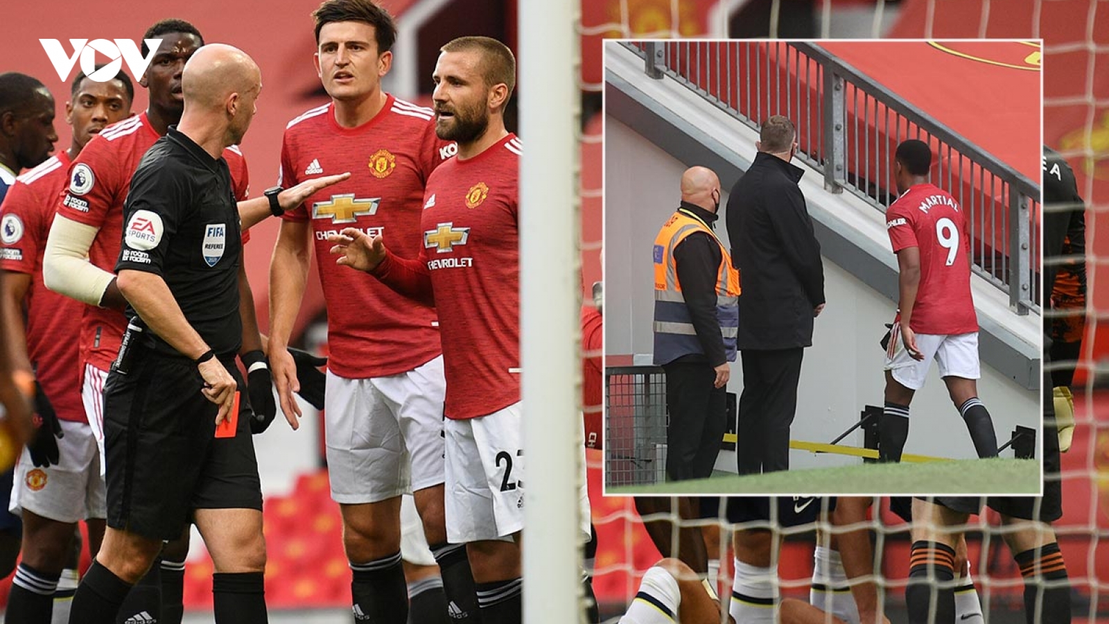 Harry Maguire khiến fan MU thêm cay đắng sau trận thua Tottenham