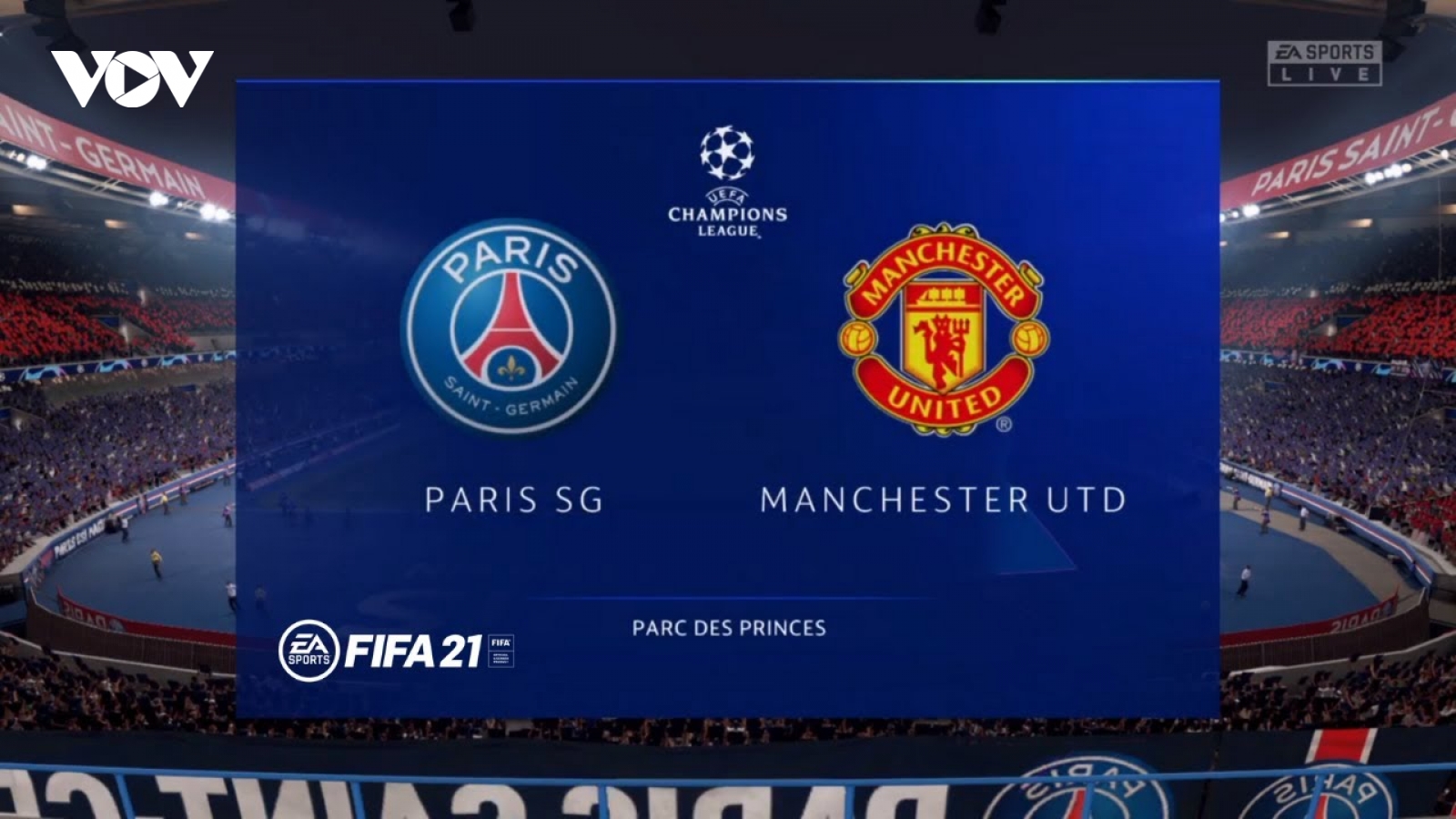 VIDEO: Dự đoán kết quả PSG - MU bằng game FIFA 21