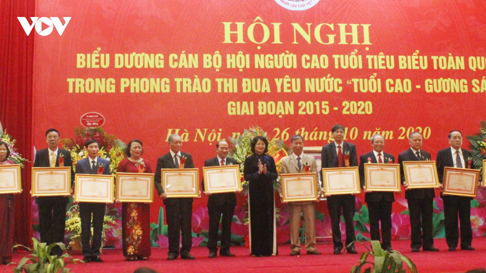 13 cán bộ Hội Người cao tuổi tiêu biểu nhận Bằng khen của Thủ tướng 
