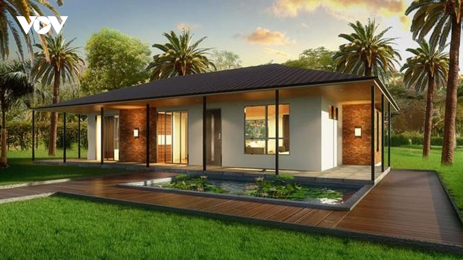 Chỉ cần bỏ ra 50 triệu đồng là đã có thể sở hữu một ngôi nhà đẹp mê ly