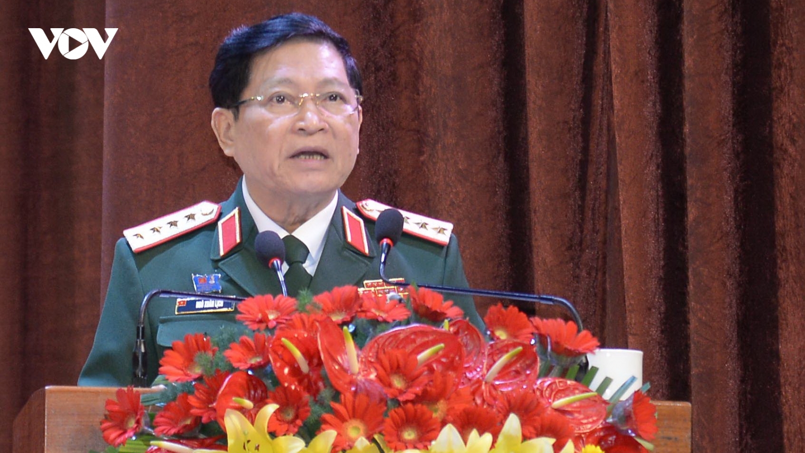 Đại tướng Ngô Xuân Lịch dự và chỉ đạo Đại hội Đảng tỉnh Phú Yên
