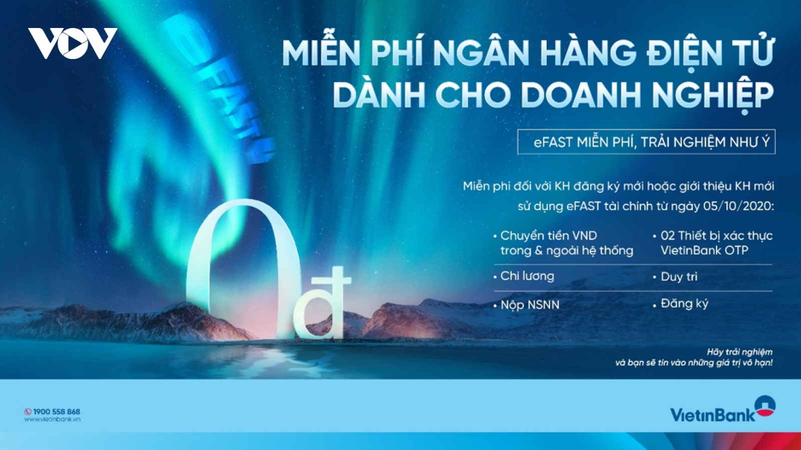 VietinBank miễn toàn bộ phí giao dịch trên ngân hàng điện tử dành cho doanh nghiệp