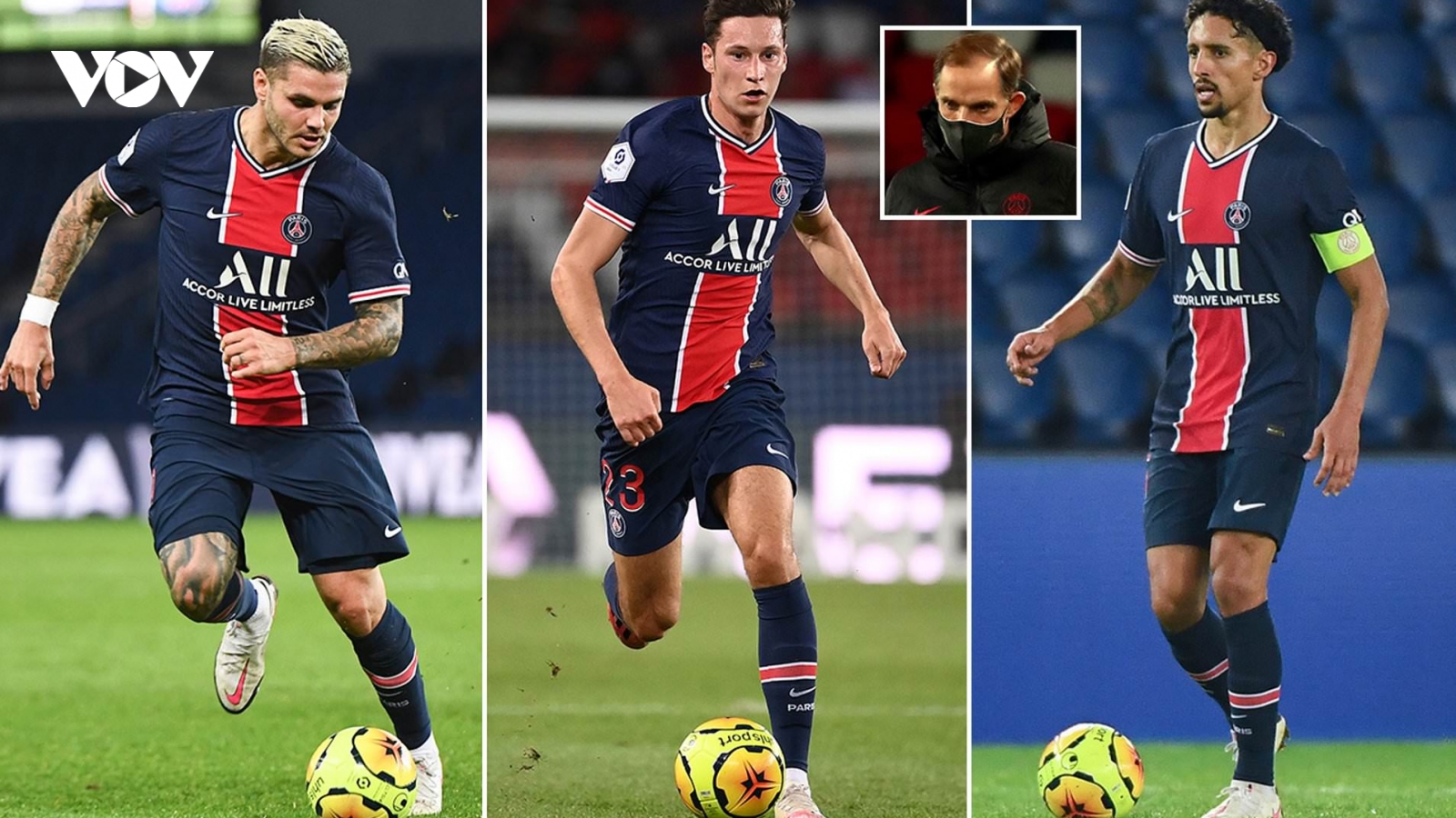 PSG tan nát đội hình trước trận đại chiến MU ở Champions League