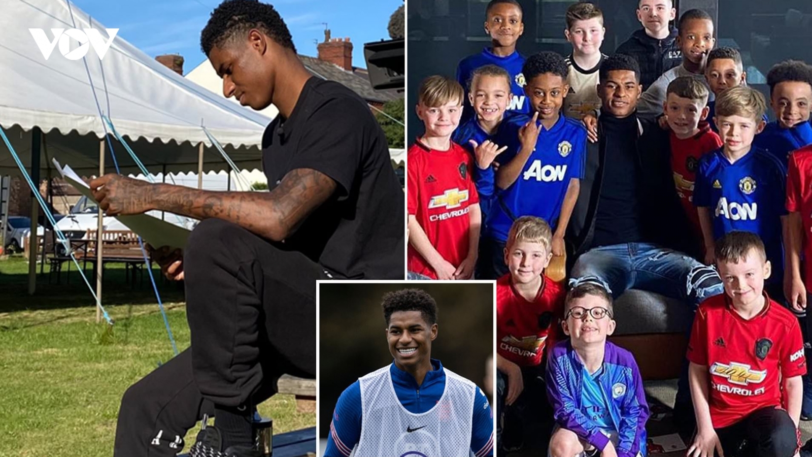 Marcus Rashford được Hoàng gia Anh trao tặng huân chương