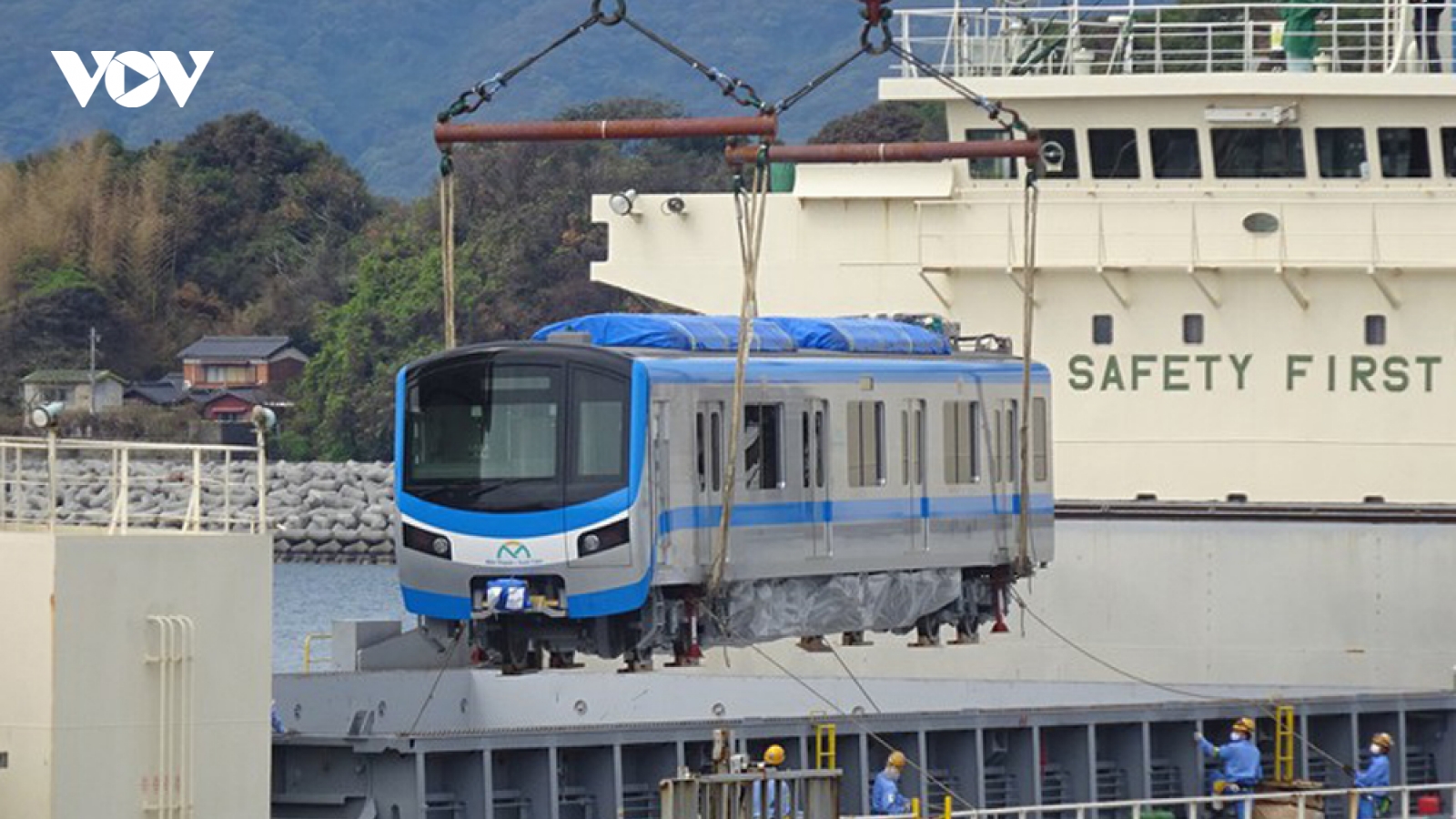 Các toa tàu đầu tiên của tuyến Metro số 1 sẽ về Việt Nam trong tháng này
