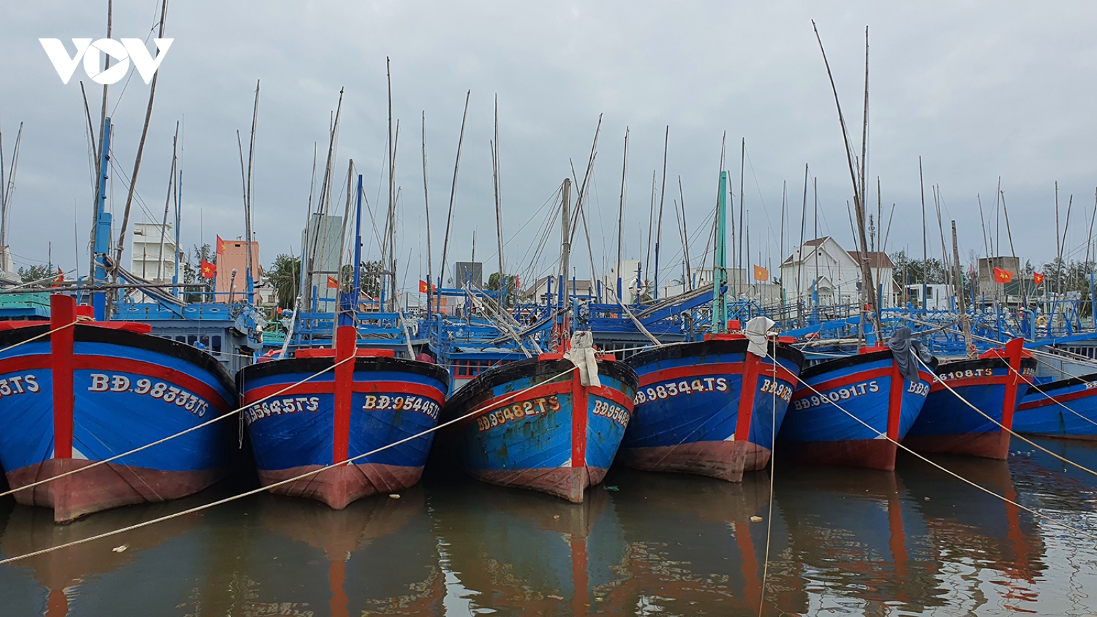 Bình Định kêu gọi cứu hộ 8 tàu cá đang gặp nguy hiểm