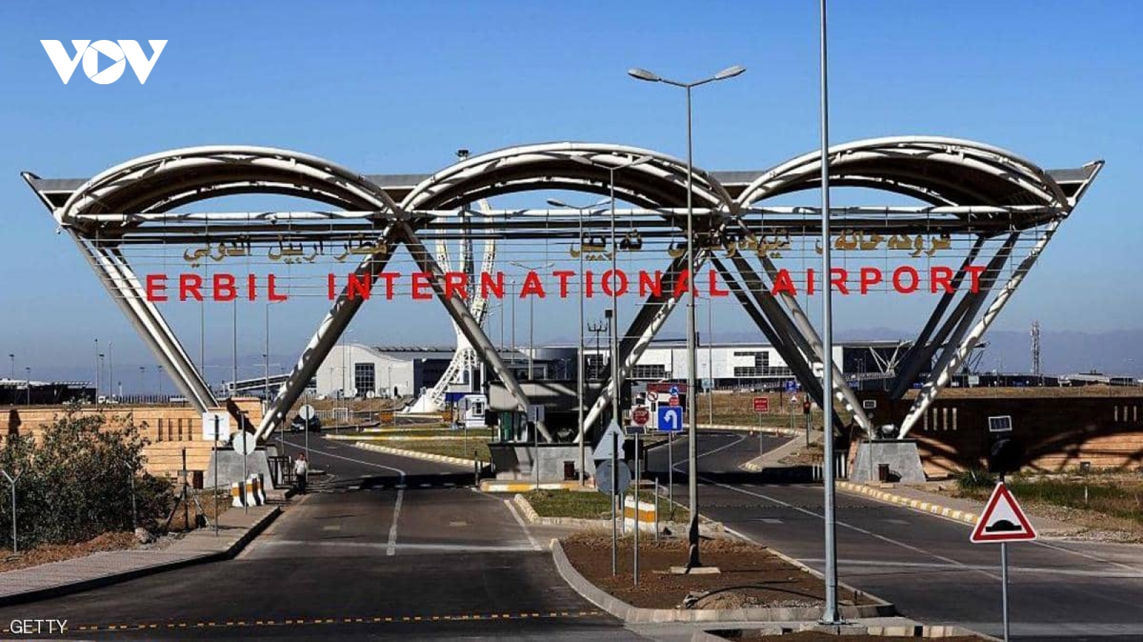 Sân bay Erbil của Iraq bị tấn công tên lửa