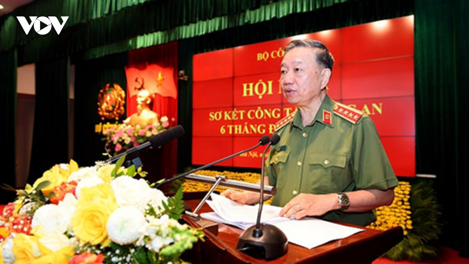 Tăng cường xây dựng lực lượng Công an trong sạch, vững mạnh