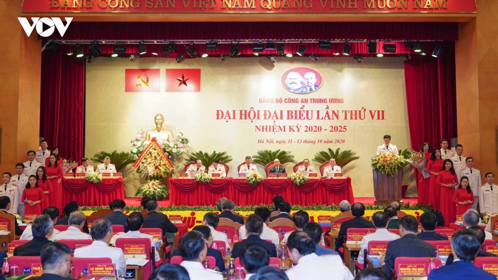 Khai mạc Đại hội đại biểu Đảng bộ Công an Trung ương lần thứ VII