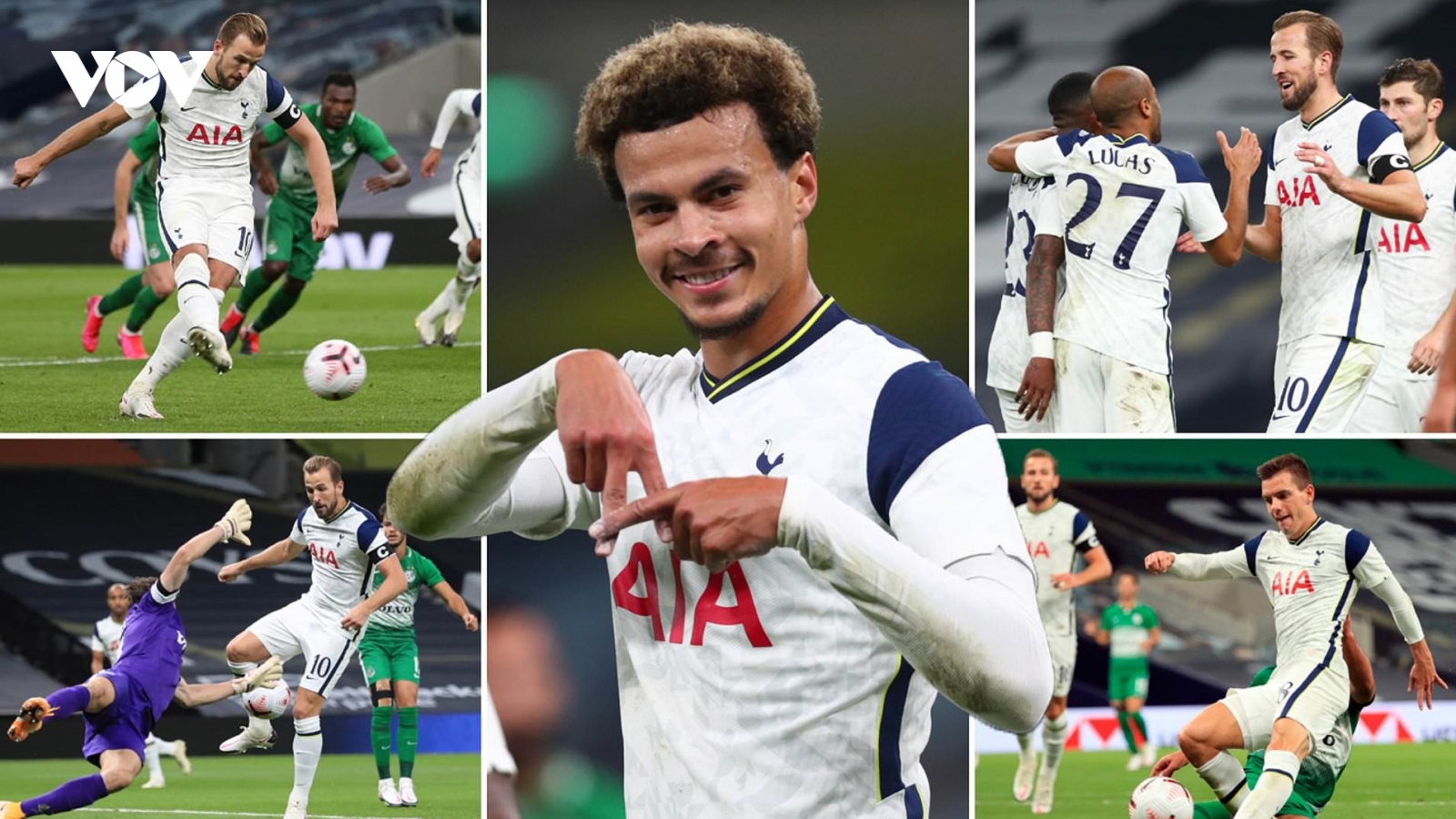 Ghi 7 bàn vào lưới Maccabi Haifa, Tottenham dự vòng bảng Europa League