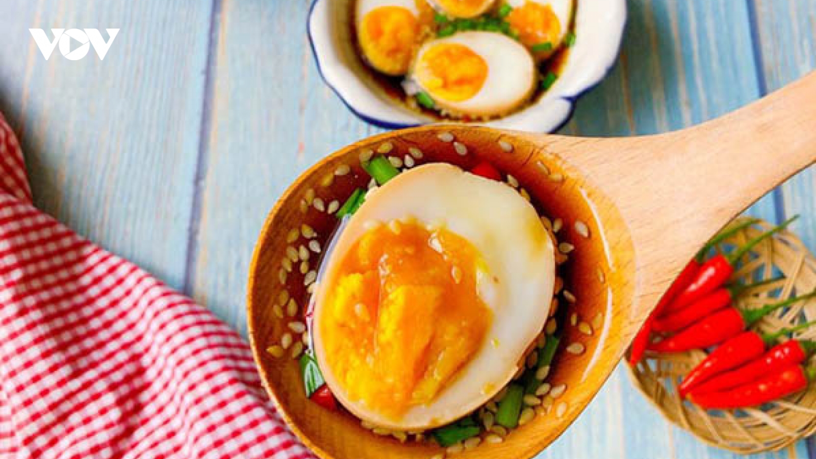 Công thức làm trứng gà ngâm tương thơm ngon, bổ dưỡng