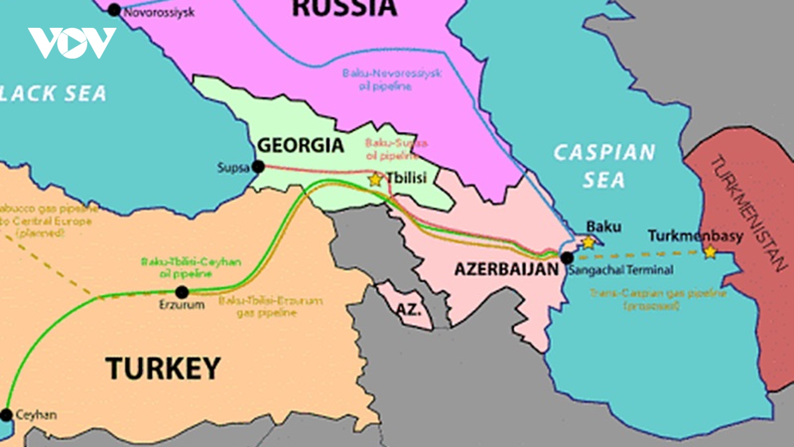 Azerbaijan tố Armenia tấn công tên lửa vào tuyến ống dẫn dầu trọng điểm