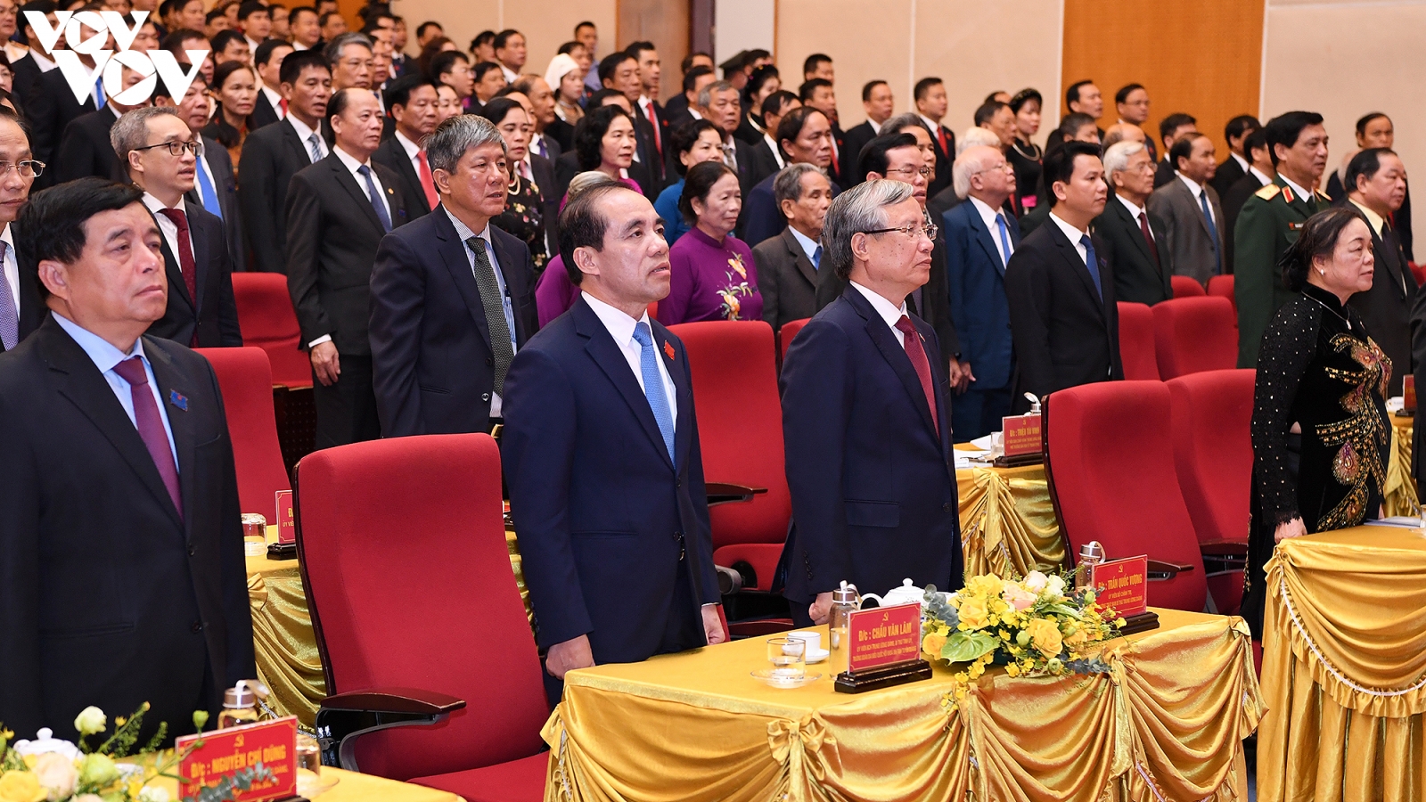 Thường trực Ban Bí thư Trần Quốc Vượng dự và chỉ đạo Đại hội Đảng bộ tỉnh Tuyên Quang