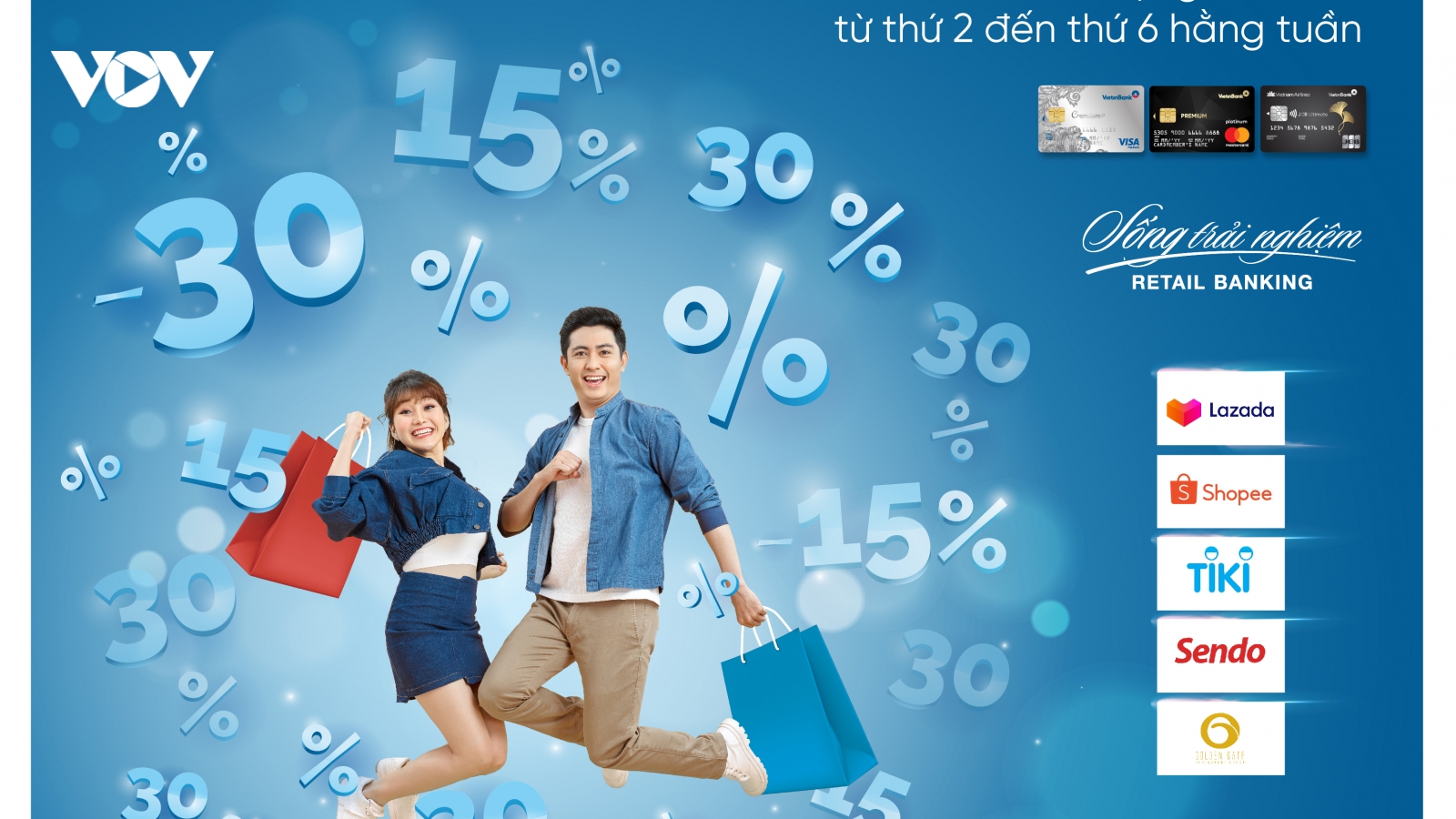 Ưu đãi mỗi ngày cùng thẻ Tín dụng Quốc tế VietinBank