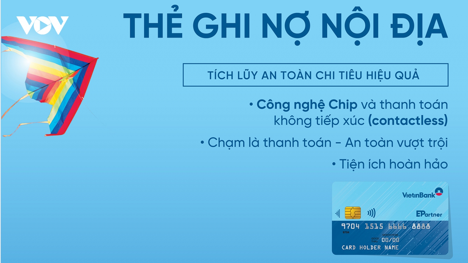 Chip Contactless - Công nghệ thanh toán không chạm của ATM E-Partner VietinBank