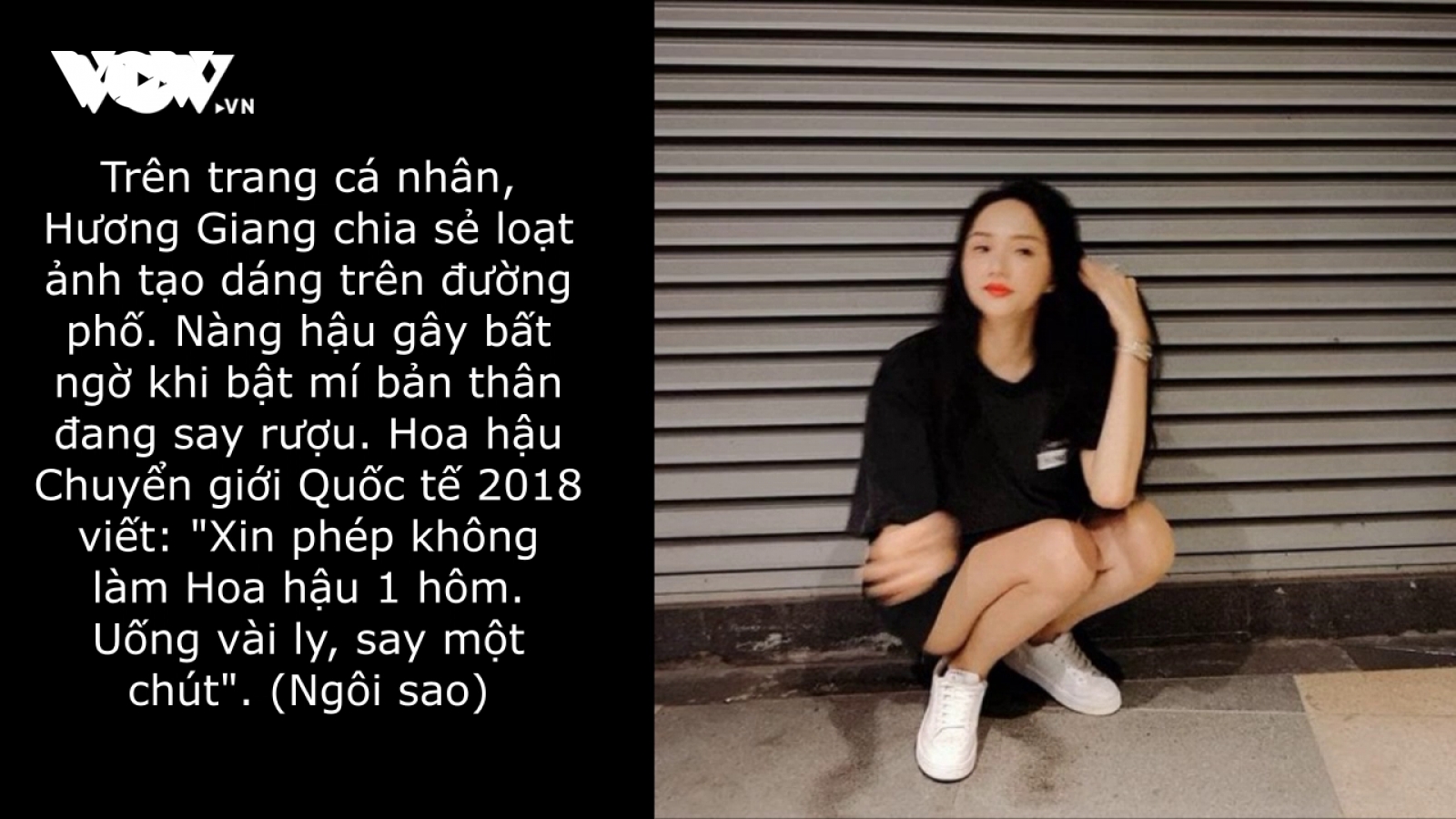 Chuyện showbiz: Hương Giang "xin phép" không làm Hoa hậu một hôm