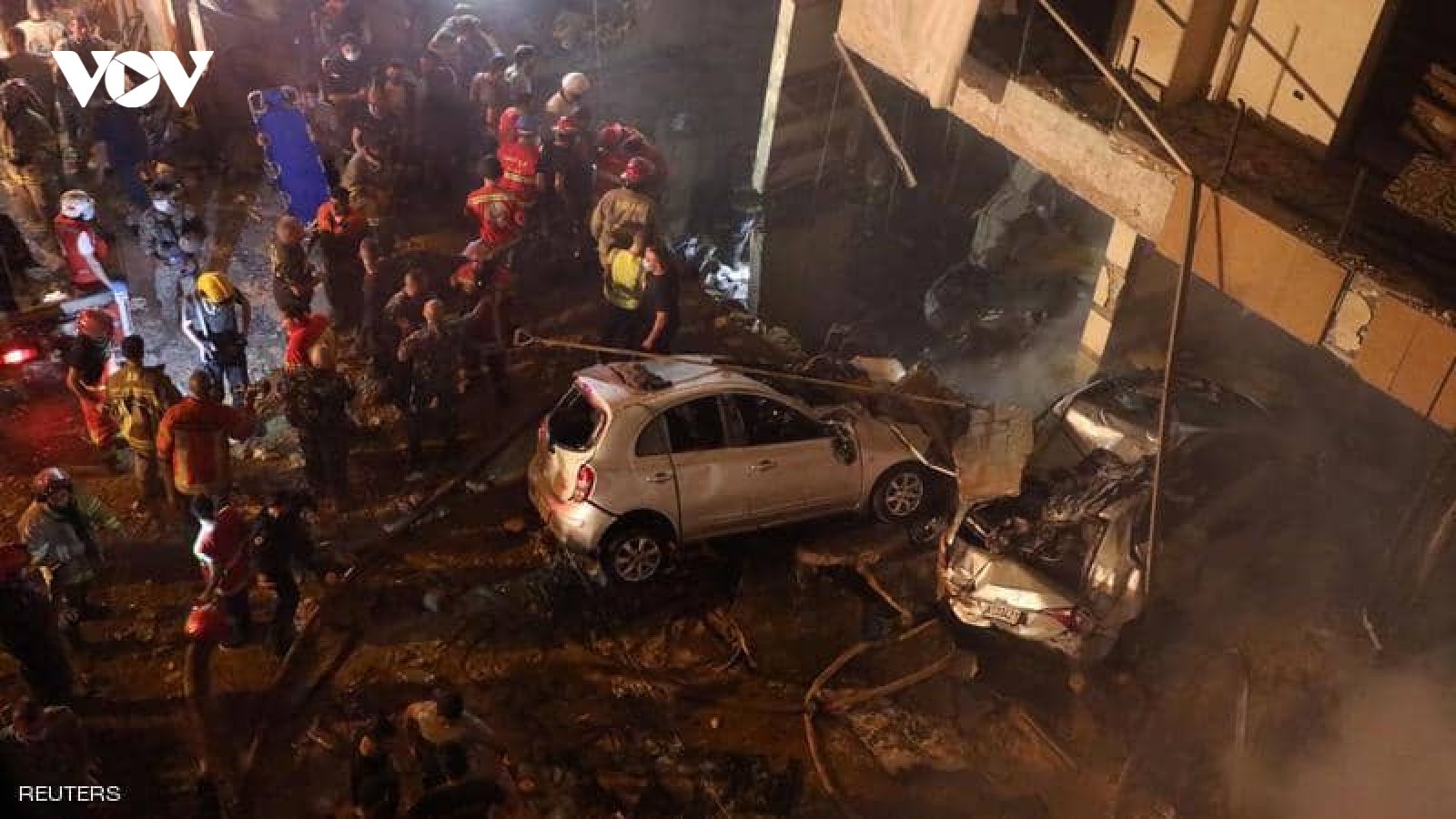Hơn 20 người thương vong trong vụ nổ đêm qua ở Beirut (Lebanon)